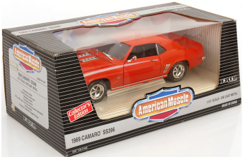 CHEVROLET Camaro SS396 Coupe (1969), orange white