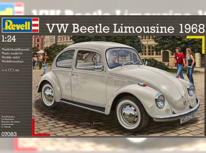 Сборная модель VOLKSWAGEN Beetle Limousine 1968