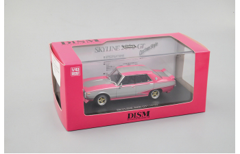 NISSAN Skyline 2000 GT Custom Style (1972), silver / pink