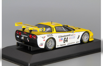 CHEVROLET Corvette C5-R #64 Pilgrim - Collins - Freon Le Mans (2000), yellow / white