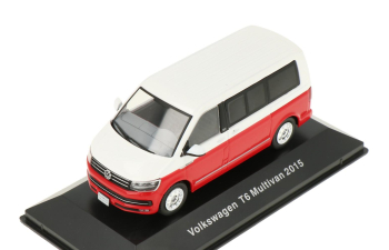 VOLKSWAGEN T6 Multivan (2015), red/white