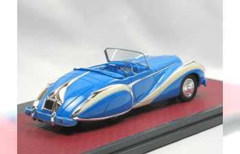 TALBOT-LAGO T26 GS Cabriolet Saoutchik #110110 (открытый) 1948 Blue