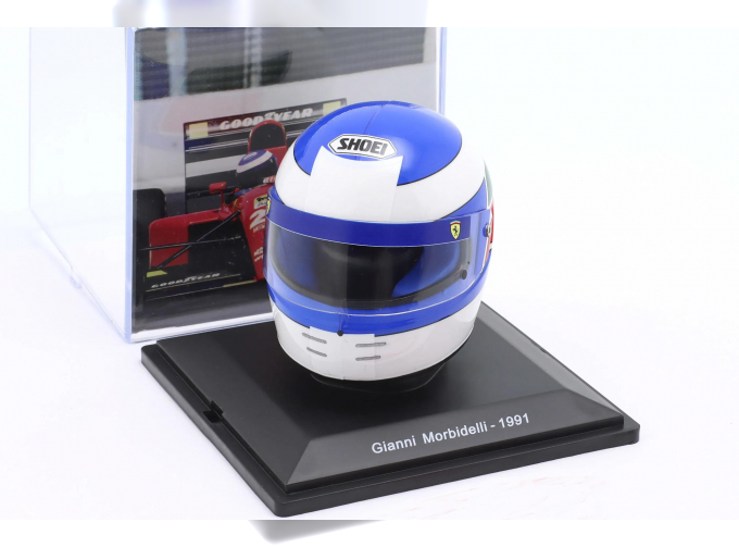 MINI HELMET Gianni Morbidelli №27 Ferrari 642 / 643 Scuderia Ferrari Formula 1 (1991)