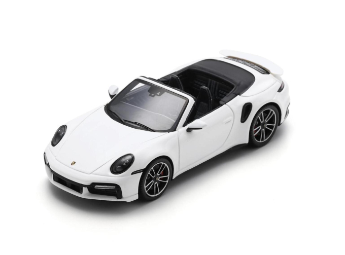 PORSCHE 911 992 TURBO S Cabriolet (2021), white