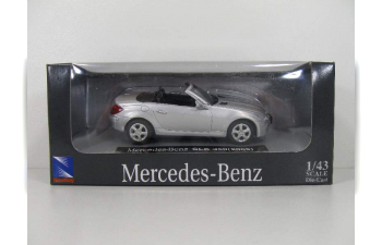 MERCEDES-BENZ SLK 350 (2005), Городские 1:43, серебристый