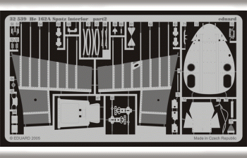 Цветное Фототравление для He 162A Spatz interior