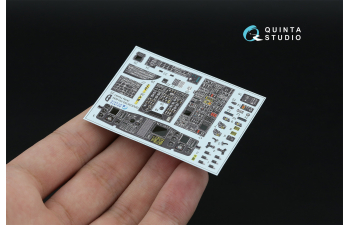 3D Декаль интерьера кабины HH-60H Rescue Hawk (Kitty Hawk) (малая версия)