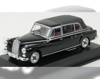 MERCEDES-BENZ 300d Landaulet (1960) State City Of Vatican With Figures Pope - Papa - Giovanni Xxiii, Black