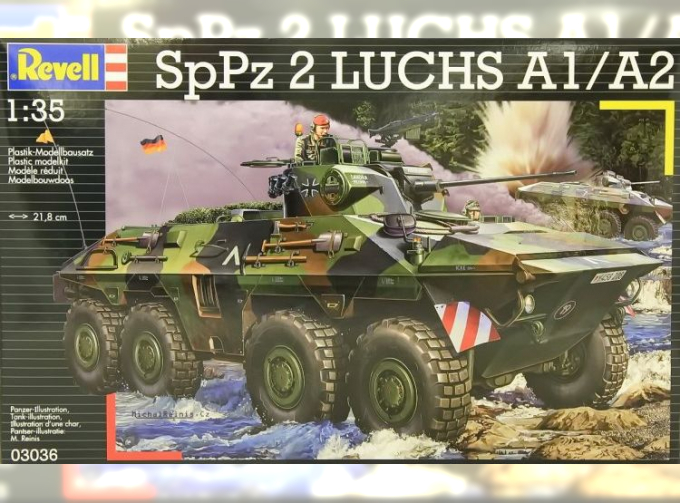 Сборная модель Немецкий БТР SpPz 2 "Luchs" A1/A2