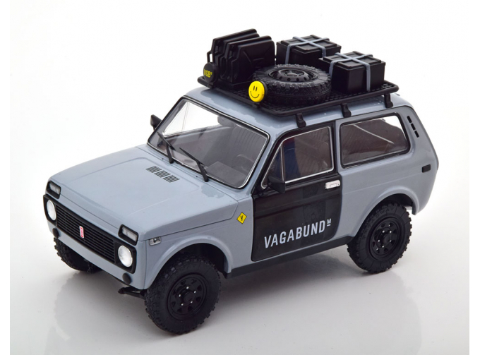 LADA Niva (1980), grau/schwarz