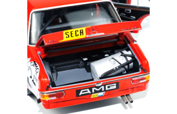 MERCEDES-BENZ 300 SEL 6.8 Team AMG 24H Spa 2nd Place Heyer, Schickentanz #35 (1971), red