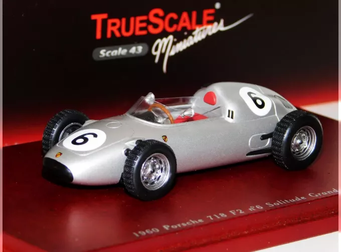 PORSCHE 718 F2 #6 SOLITUDE GP Graham Hill (1960)