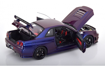 NISSAN Nismo Skyline GT-R R34 Z-Tune, purple-metallic