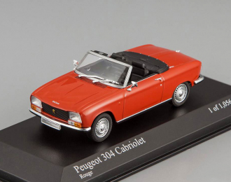 PEUGEOT 304 Cabriolet (1970), red