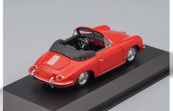 PORSCHE 356 B Cabriolet (1960), red