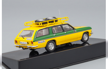 OPEL Admiral B Caravan Irmscher Rally Assistance, yellow green