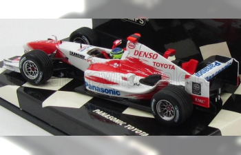 TOYOTA F1 Tf104 N 16 2004 C.da Matta, White Red