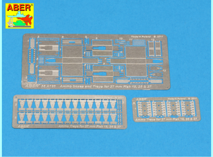 Ammo boxes and trays for Flak 18, 36 & 37