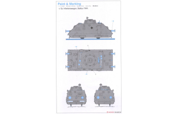 Сборная модель Schwerer Panzerspahwagen (Infanteriewagen)