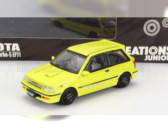 TOYOTA Starlet Turbo S EP71 (1988), yellow