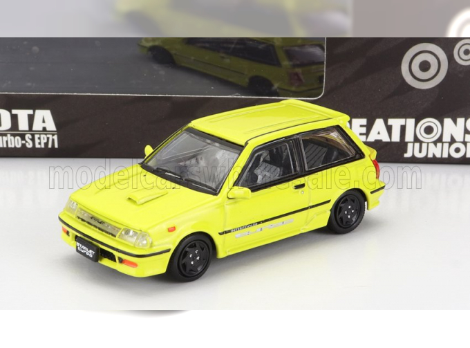 TOYOTA Starlet Turbo S EP71 (1988), yellow