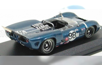 LOLA T70 Spider N 98 Riverside 1966 Parnelli - Jones, Blue Met