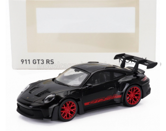 PORSCHE 911 992 Gt3 Rs Coupe (2022), Black Red