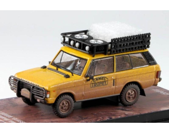 RANGE Rover Classic Camel Trophy со следами эксплуатации (1982), желтый