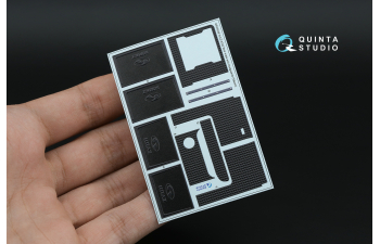 3D Декаль Коврик напольный и брызговики для модели КрАЗ-6322 (Takom)