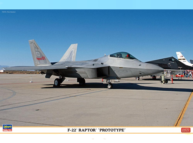 Сборная модель F-22 Raptor Prototype Limited Edition