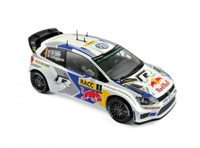 VOLKSWAGEN POLO R WRC #1 S.Ogier-J.Ingrassia World Champion Winner Rally RACC Catalunya 2014