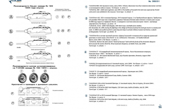 Декаль для Т-34-85 завода 183 Part III