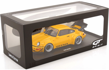 PORSCHE 911 (964) RWB Qeema (2024), yellow