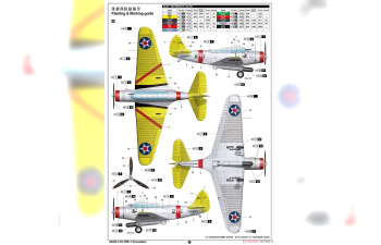 Сборная модель aмериканский торпедоносец Douglas TBD-1 Devastator