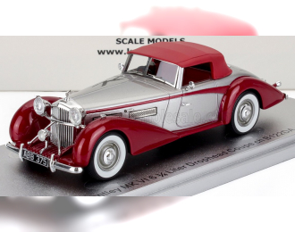 BENTLEY Mkvi Drophead Ch.b122da Coupe Cabriolet Closed (1949), Silver Red
