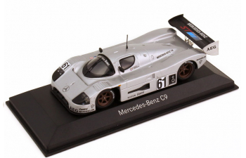 MERCEDES-BENZ Sauber C9 WSC #61 Mauro Baldi - Kenny Acheson (1987-1989), silver