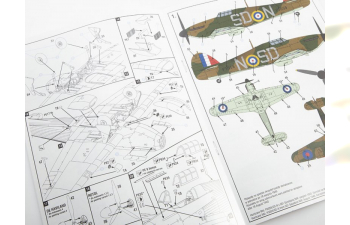 Сборная модель Hurricane Mk I Expert Set