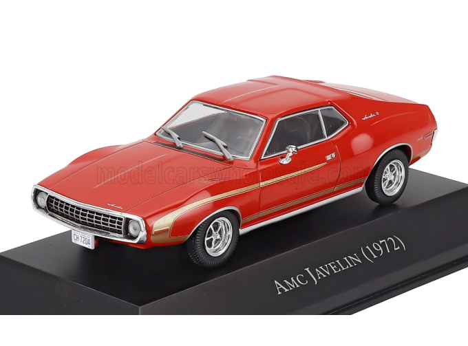 AMC Javelin Coupe (1972) - Con Vetrina - With Showcase, Red