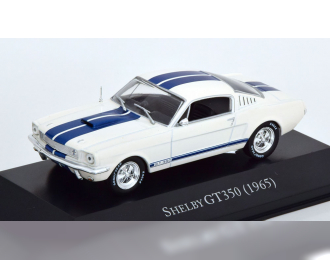 FORD Shelby Mustang GT350 (1965), white blue