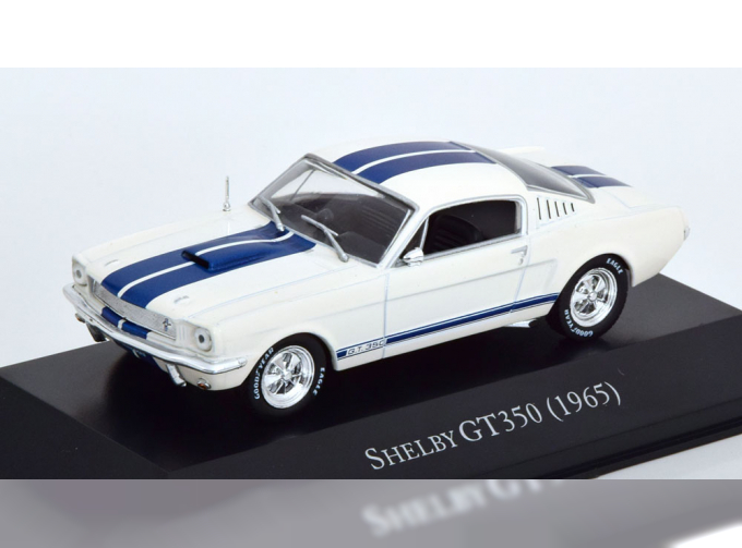 FORD Shelby Mustang GT350 (1965), white blue