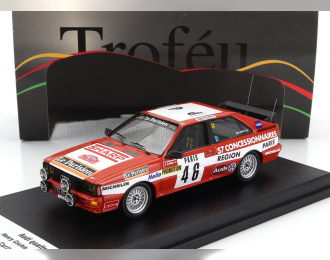 AUDI Quattro (night Version) №46 Rally Montecarlo (1982) Henry Cochin - Morin, Red White