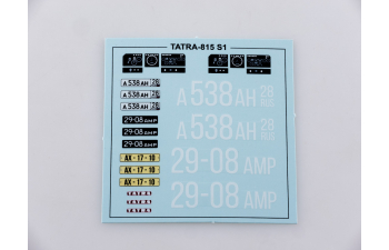 (Б/У) Сборная модель Tatra-815S1 самосвал