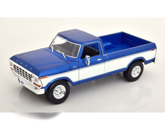 FORD F150 Pick Up (1979), blue metallic white