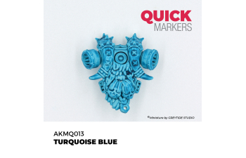 Маркер QUICK MARKER - Бирюзово-голубой / Turquoise Blue