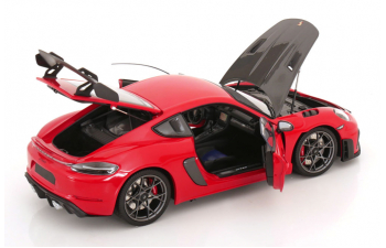 PORSCHE Cayman Gt4 Rs Weissach Package (2024), red