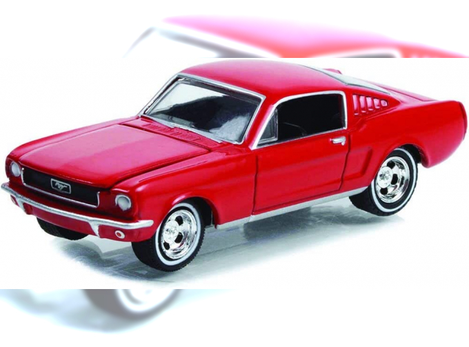 FORD Mustang Fastback "Now Showing "Fireball 500" Collision Car" (1966), Red