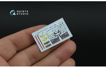 3D Декаль интерьера кабины MH-60L Blackhawk (ICM) (с 3D-печатными деталями)