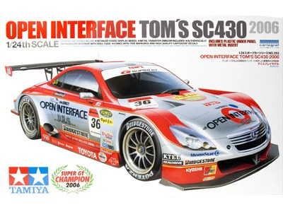 Сборная модель Lexus Open Interface Tom's SC430