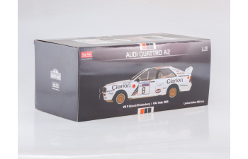 AUDI Quattro A2 - #8 P.Eklund/B.Cederberg RAC Rally (1985)