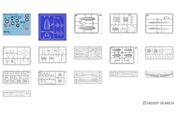 Сборная модель P-47n-1re Thunderbolt Airplane Military 1942